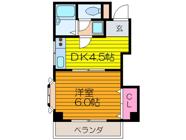 Yamashinビルの物件間取画像